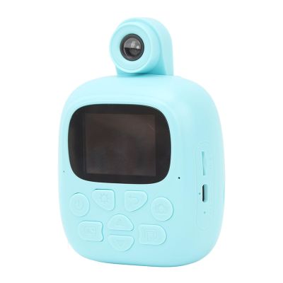 Vikye 24MP Kids Digital Print Camera with Flip Screen Zoom, Funny Photo Frames, High Definition Eye Sunscreen, Printing