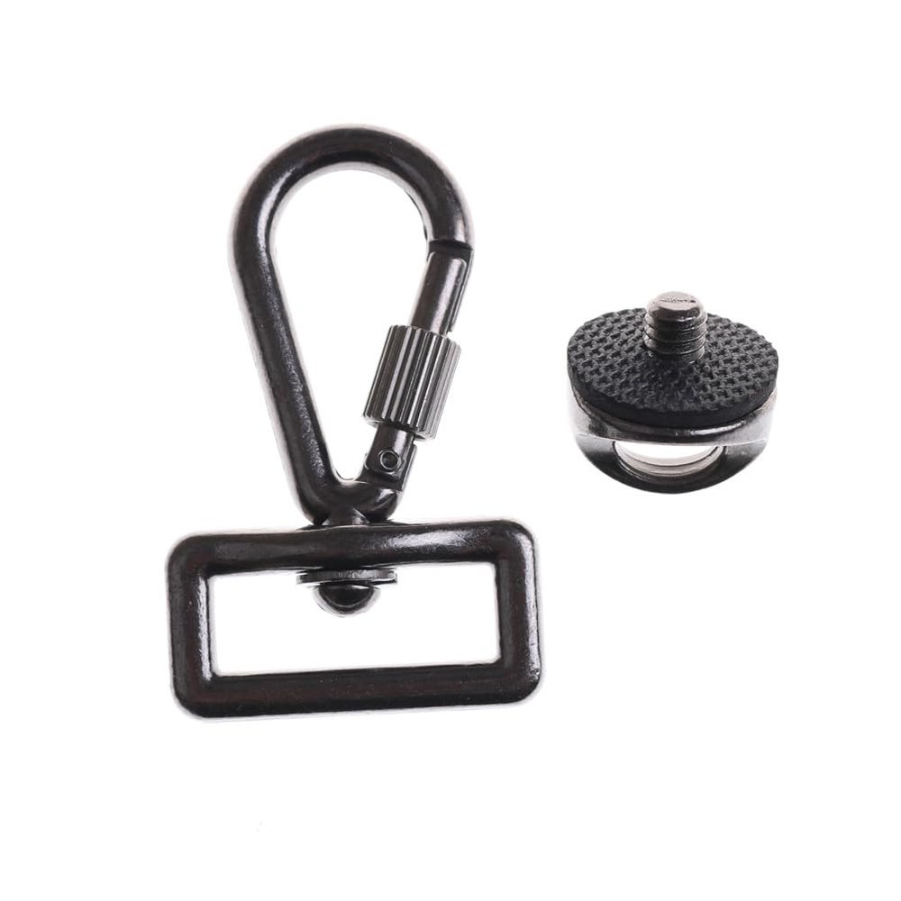 Adapter 1/4" Screw Connecting Hook for Camera Sling Quick Rapid Shoulder Neck