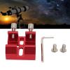 Aluminum Alloy Dovetail Base, Two Large Thumbscrew Locks, Wide Compatibility, Compatible with C8 C8HD C925 C11HD, 80ED 102ED 130APO, 100ED Binoculars, (Red) view 1