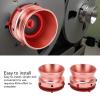 10 Inch Opener, Polished Aluminum Alloy Universal Charging Device, NAB Cube Adapter for Studer B67, 1 Pair (Rose Gold) view 4