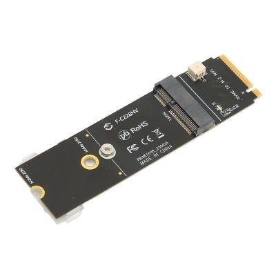 Yunir M.2 AE to M.2 M Key SSD Riser Card, Stable Converter for Network Card and SSD