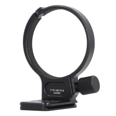 Tripod Mount Ring Lens Collar, Tripod Mount Ring for T70180 F2.8 First Generation Lens Built in Quick Release Plate 1/4in 3/8in Screw Holes for Arca Compatible Interface