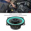 Car Speakers, 4 Inch Car Door Stereo Speakers, 100W Max, 4 Ohm Impedance, High Fidelity Full Range Coaxial Audio view 3