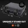 NANUK 925 Waterproof Hard Case with Foam Insert for DJI Avata 2 Fly More Combo - Graphite view 4