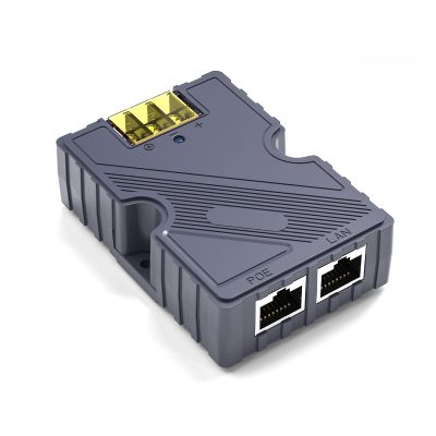150W GigE PoE Injector for V2 & Gen 3, Fast Network Speed, Versatile Power Input, ESD with LAN