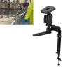 Alomejor Fish Finder Mount Nylon Rubber Marine Electronic Mount with Clamping Power Sturdy Construction for Kayak view 2