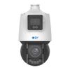 GW Security 4MP 30FPS Realtime Full-Time Color Night Vision Two Way Audio IP POE Network Light Hunter PTZ Camera with Dual Lens (25X Optical Zoom 4.8~120mm Motorized Lens and 4mm F1.0 Panorama Lens) view 1