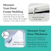 4 Pack  GlideLok Child Safety Door Top Lock | for Interior & Exterior Doors | Lock & Unlock from Both Sides | Stop Kids, Pets, Dogs & Cats from Opening Doors view 4