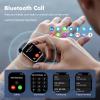 YMS Android Smart Watch for Women - Bluetooth Call,Compatible with Android & iOS2.0" HD Screen, Heart Rate/Sleep/Step Tracker, 100+ Sports Modes,IP68 Waterproof Men Fitness Tracker (Black) view 2
