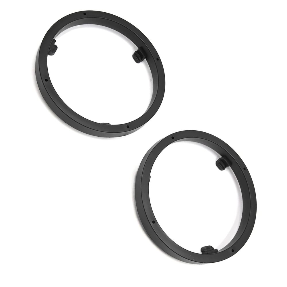 Karlass Car 2pcs 6.5 Speaker Spacer Rings Audio Subwoofer Speaker Mounting Adapter for Mitsubishi