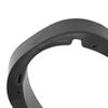 Karlass Car 2Pcs Car Universal Speaker Spacer Mounting Ring Adapter for 6x9 Speaker Plastic 46mm Thickness Black Hollow view 4
