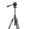 3 Legged Thing Billy Video Carbon Fibre Travel Tripod Kit- Darkness Matte Black (BILLYVIDEODARK2.0) view 1