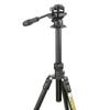 3 Legged Thing Punks Travis Video Magnesium Alloy General Use Tripod Kit - Darkness Matte Black (TRAVISVIDEODARK2.0) view 1