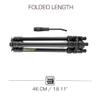 3 Legged Thing Punks Travis Video Magnesium Alloy General Use Tripod Kit - Darkness Matte Black (TRAVISVIDEODARK2.0) view 4