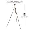 3 Legged Thing Billy Video Carbon Fibre Travel Tripod Kit - Lava Black/Orange (BILLYVIDEOLAVA2.0) view 3