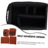 Mikikit 4pcs Camera Case Bag Dividers DSLR Camera Inserts Protection Compartment Brown Easy DIY Insert for Accessories view 2