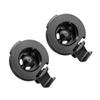 2 Pack Cradle Bracket Clip Ball Joint Mount Compatible Replacement for Garmin DriveSmart 50 51 61 65 70 76, Drive 51 55 60 61, nvi 42 52 57 2539 2597 2689, RV 660 770, dzl 570 580 OTR700 view 1