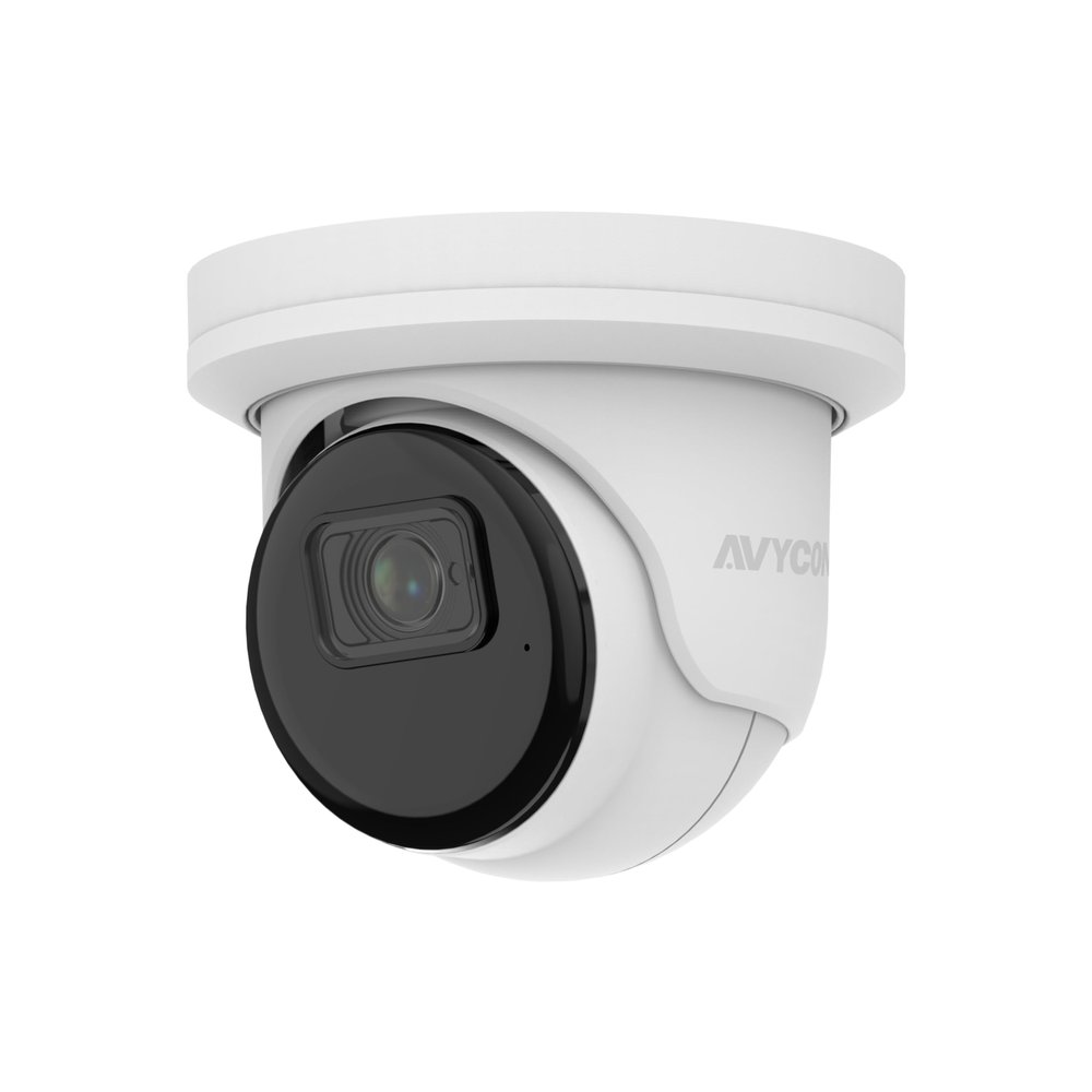 AVYCON AVC-TE81F28 Turret 8MP HD-TVI Fixed 2.8mm Lens (White)
