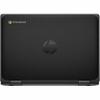 HP Pro x360 Fortis 11 G5 11.6" Touchscreen Rugged Convertible 2 in 1 Chromebook - HD - Intel N-Series N100-8 GB - 64 GB Flash Memory - Jack Black - Intel Chip - 1366 x 768 - ChromeOS - Intel UH view 4