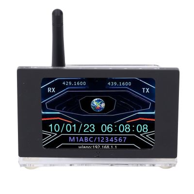 MMDVM Hotspot Spot Radio Digital Voice Modem 3.5 Inch Color Screen DMR MMDVM Hotspot Board with WLAN Ethernet Port Support Simplex Hotspot Interconnection