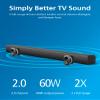 PHILIPS B4208 2.0 Channel Soundbar with Bluetooth, HDMI ARC, and USB Playback - Simply Better TV Sound view 2