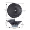 BLAUPUNKT BPSX65P X-Series 6.5 inch Speakers 35 Watts Rms 70 Watts Peak Electronic Device Component Sound System Enhancer view 3