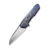 WE Maciej Torb WE23012B-3 Blue Titanium Handle with Aluminum Foil Carbon Fiber Inlay view 1