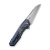 WE Maciej Torb WE23012B-3 Blue Titanium Handle with Aluminum Foil Carbon Fiber Inlay view 2
