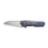 WE Maciej Torb WE23012B-3 Blue Titanium Handle with Aluminum Foil Carbon Fiber Inlay view 3