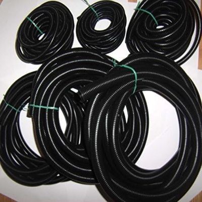 AMERICAN TERMINAL - 1/8" 1/4" 3/8" 1/2" 5/8" 3/4" 1" Split Wire Loom Conduit Polyethylene Tubing - Buy More Save More - 10 ft Each Pre-Cut - 70 Ft (2 Packs / $42.95 Each 70 ft)