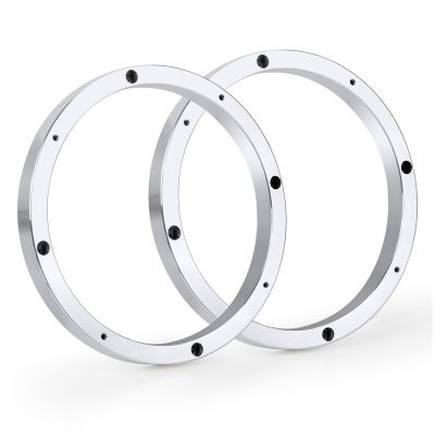 Tongze 6.5" Speaker Spacers, 0.63" Thickness Metal Speaker Adapter Rings for Cars/Boats/Trucks/RV Custom Subwoofer Mounting