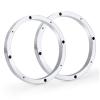 Tongze 6.5" Speaker Spacers, 0.63" Thickness Metal Speaker Adapter Rings for Cars/Boats/Trucks/RV Custom Subwoofer Mounting view 1