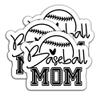 (3Pcs) Baseball Mom Stickers Sport Mom Vinyl Decals Decorate Water Bottle Scrapbook Laptop Tumblers, Gifts for Mama Moms Baseball Lovers 3" x 2.5 " view 1
