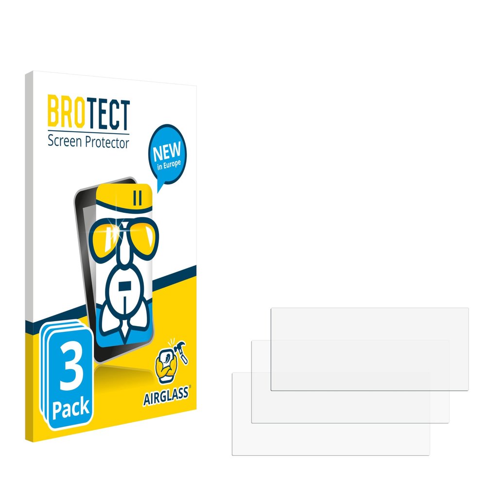 brotect Glass Screen Protector Film Compatible with Rhythm (3 Pack) - Glass-Foil 9H Protection [Scratch Resistant, High Clarity]