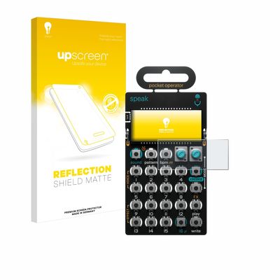 upscreen Anti-Glare Screen Protector compatible with Teenage Engineering PO-35 speak Protection Film Matte