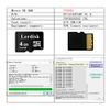 Factory Wholesale Micro SD Card 4GB Pack of 6 in Bulk Micro SDHC with SD Adapter Produced by Authorized Licencee(4GB C6) view 4