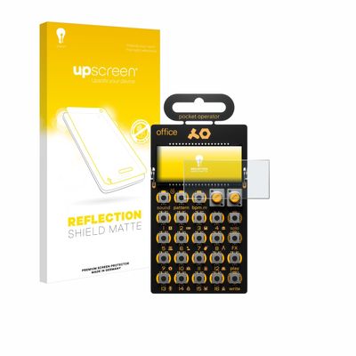 upscreen Anti-Glare Screen Protector compatible with Teenage Engineering PO-24 office Protection Film Matte