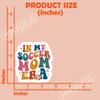 (3Pcs) in My Soccer Mom Era Sticker - Mom Decal, Gifts for Soccer Lovers, Waterproof Vinyl Decal for Books, Laptops, Water Bottles, Tumblers, Cups, 3" x 2.7" view 2