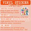 (3Pcs) in My Soccer Mom Era Sticker - Mom Decal, Gifts for Soccer Lovers, Waterproof Vinyl Decal for Books, Laptops, Water Bottles, Tumblers, Cups, 3" x 2.7" view 3