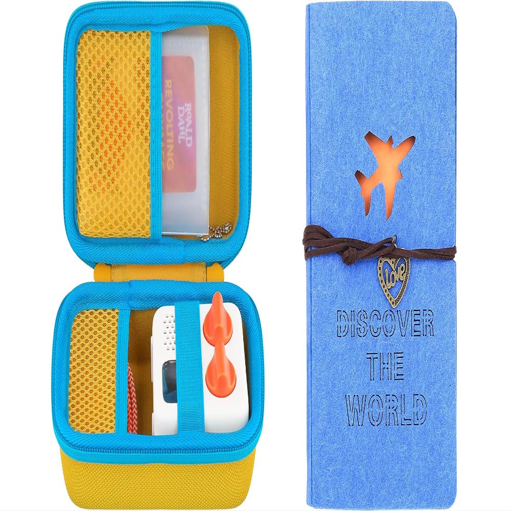 co2CREA Card Portfolio Case and Hard Case for Yoto Mini Player