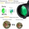TSMBIKE Monocular Telescope HD Waterproof Monocular Telescope with Smartphone Adapter Tripod for Bird Watching, Hiking Sightseeing, Concert Ball Game view 4