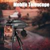 Ultra-Clear Zoom Optical High Magnification Monocular Telescopes for Adults and Kids - Astronomical Refractor Telescopes for Children Students view 2