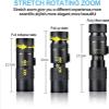 TSMBIKE Telescope - 4K 10-300X40mm - Super Telephoto Zoom Monocular Telescope, Portable Pocket HD BAK4 Prism Tripod Waterproof Zoom Telescope High Power Scope, 2pcs view 3
