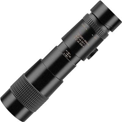 TSMBIKE Monocular Telescope, Large Range, Professional 10-300X HD 10000 Metres Telescope with Smart Phone Mount Tripod Monocular Human,