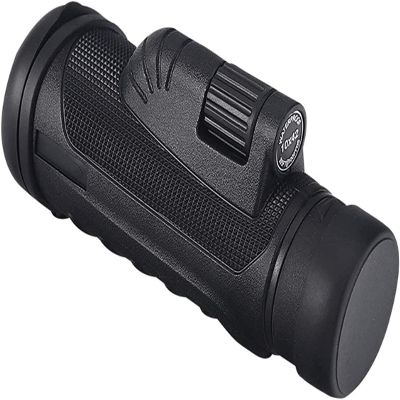 TSMBIKE 10x42 High Power HD Monocular Compact with Smartphone Adapter BAK4 Prism FMC Lens Life Waterproof Monocular for Adult Bird Watching, Outdoor, Travel, Monocular Telescope