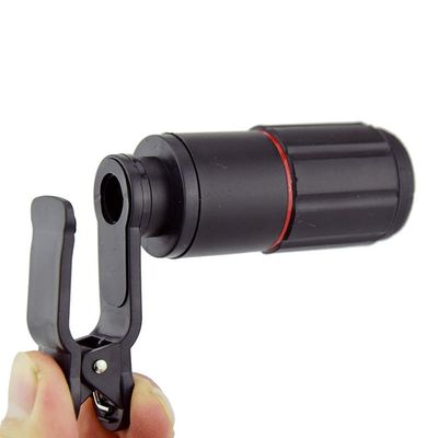 TSMBIKE Monocular Telescope, High Power HD Monocular for Adults Kids Telescope, Fully Versatile Coated Optical Glass Lens + Phone Clip+Tripod for Smartphone,Black Good