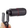 TSMBIKE Monocular Telescope, High Power HD Monocular for Adults Kids Telescope, Fully Versatile Coated Optical Glass Lens + Phone Clip+Tripod for Smartphone,Black Good view 1