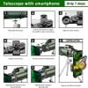 TSMBIKE Monocular Telescope 40x60 HD monocular Telescope Adults with Smartphone Holder Tripod Waterproof monocular Binoculars for Bird Watching Travel Hiking Concert view 4
