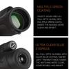 10X40 Monocular Telescope, 10 Times, 96-1000 Meters Effective, Prism, for Outlanding,Birding, Or Sight-Viewing Purpose, Black Good view 2