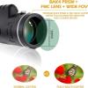 40x60 Monocular Telescope, BAK4 HD Optics Prism Dual Focus Monocular Scope with Day & Low Scope with Smartphone Holder Adjustable Tripod view 2